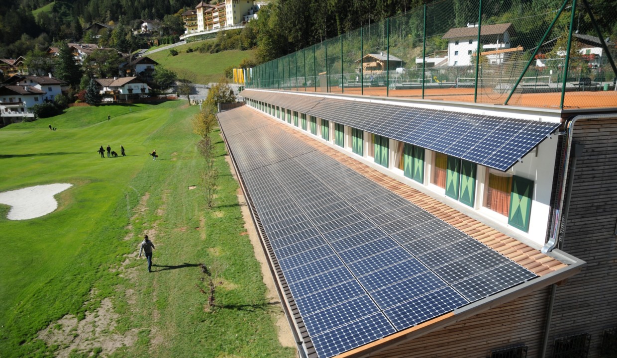 Photovoltaik-Anlage - Golfplatz -Südtirol Solar in Lana