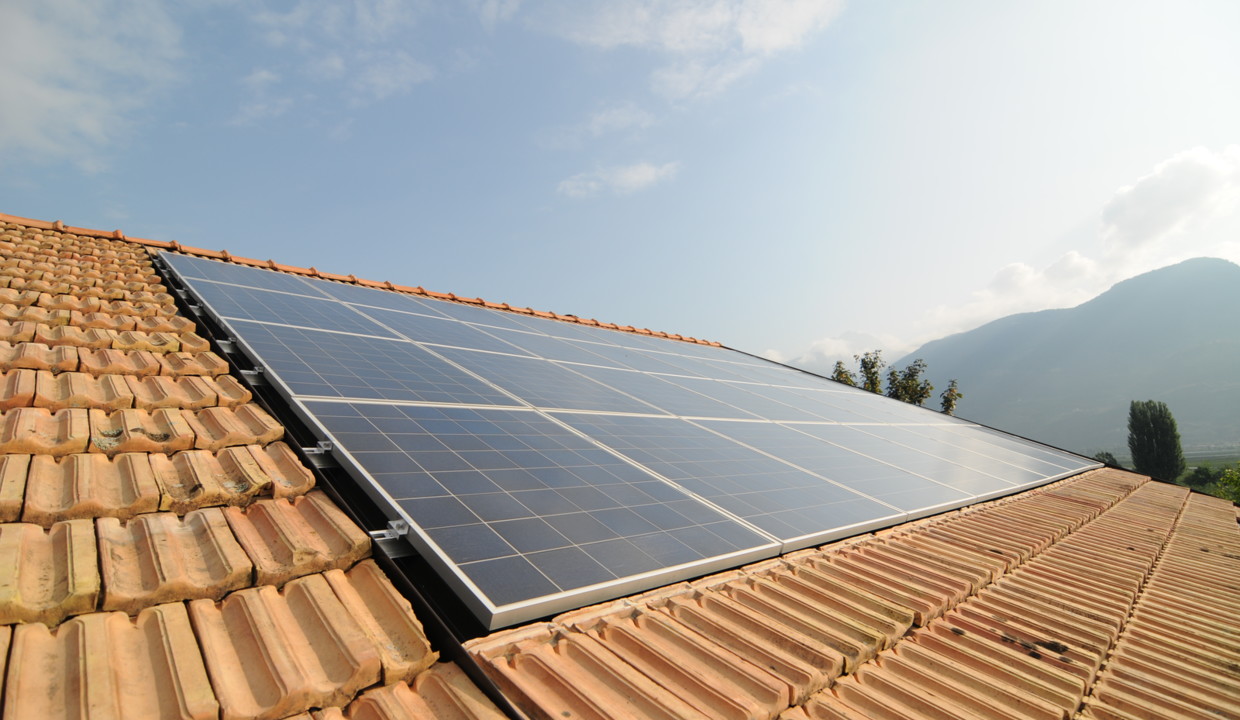 Photovoltaik-Anlage in Italien, Südtirol Solar nähe Meran