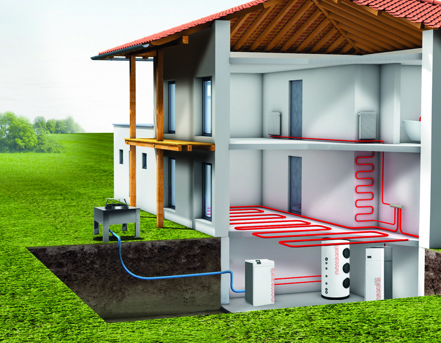 Pompe di calore in Alto Adige dell'impresa Ochsner